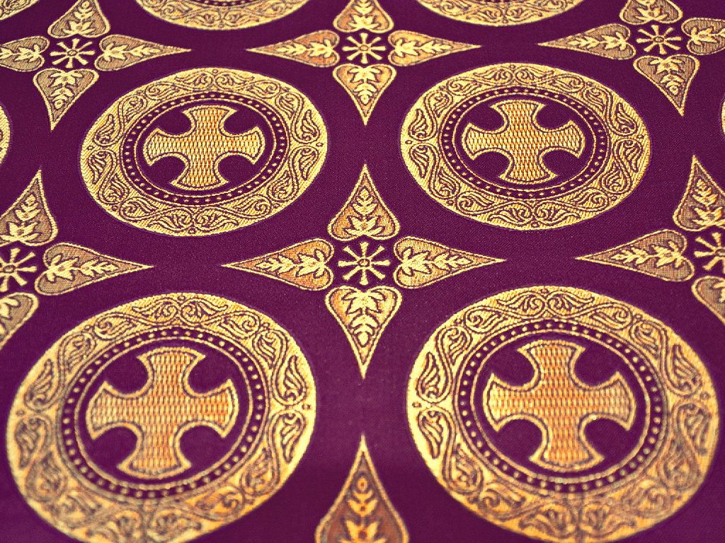 798FG Damask fiolet
